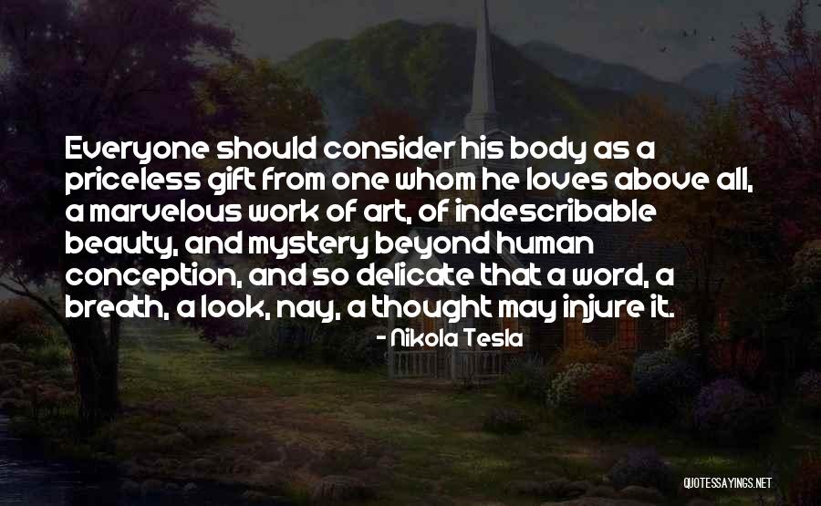 Body And Beauty Quotes By Nikola Tesla Body And Beauty Quotes By Nikola Tesla