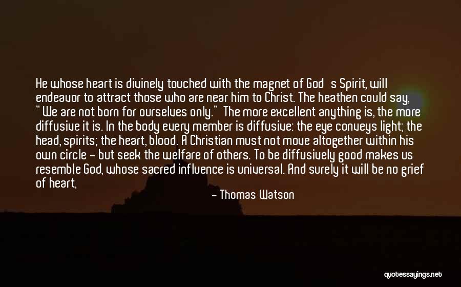 Body And Blood Of Christ Quotes By Thomas Watson