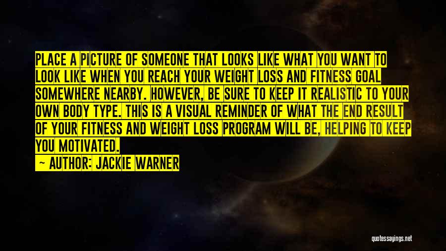 Body And Fitness Quotes By Jackie Warner
