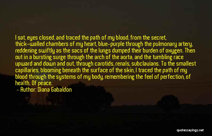 Body And Health Quotes By Diana Gabaldon