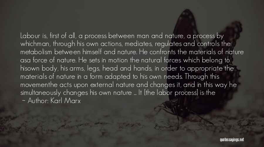 Body And Nature Quotes By Karl Marx