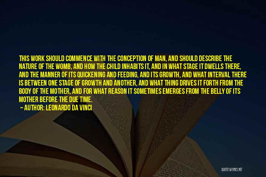 Body And Nature Quotes By Leonardo Da Vinci