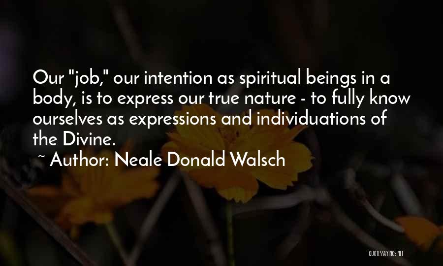 Body And Nature Quotes By Neale Donald Walsch