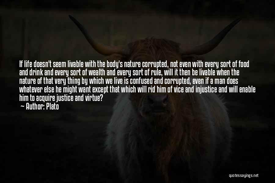 Body And Nature Quotes By Plato