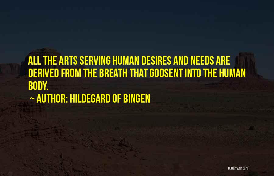 Body Art Quotes By Hildegard Of Bingen
