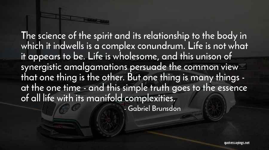 Body Complex Quotes By Gabriel Brunsdon Body Complex Quotes By Gabriel Brunsdon