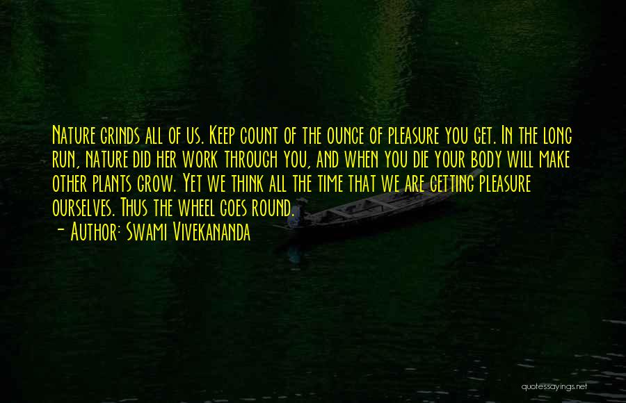 Body Count Quotes By Swami Vivekananda