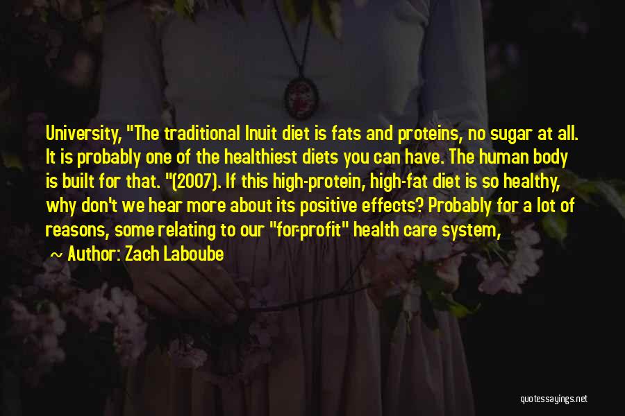 Body Fats Quotes By Zach Laboube