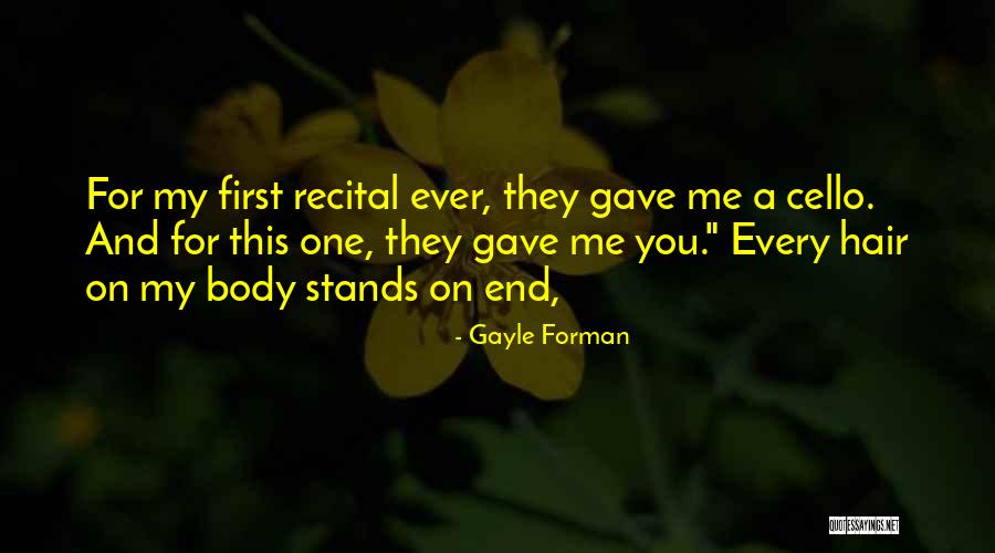 Body Hair Quotes By Gayle Forman Body Hair Quotes By Gayle Forman
