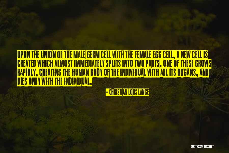 Body Has Many Parts Quotes By Christian Lous Lange Body Has Many Parts Quotes By Christian Lous Lange