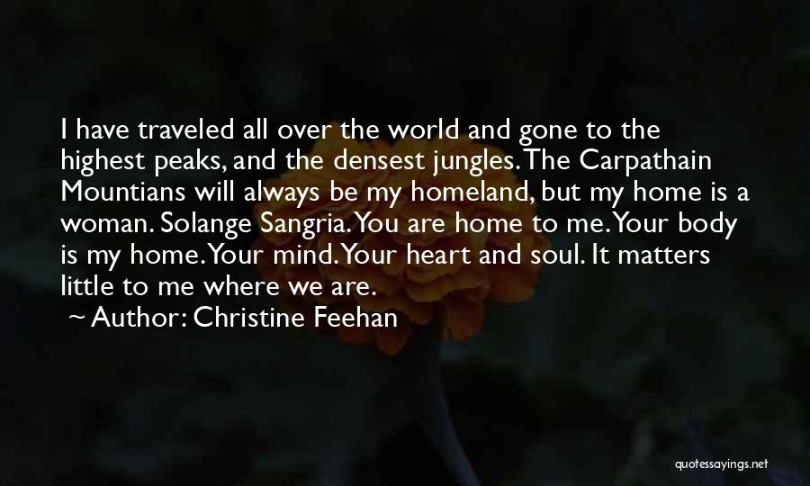 Body Heart And Soul Quotes By Christine Feehan