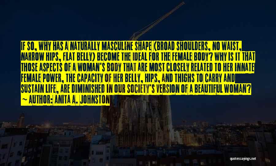 Body In Shape Quotes By Anita A. Johnston
