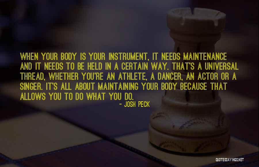 Body Instrument Quotes By Josh Peck Body Instrument Quotes By Josh Peck