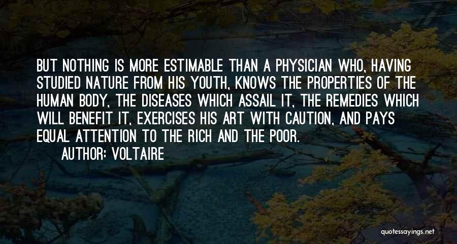 Body Is Art Quotes By Voltaire