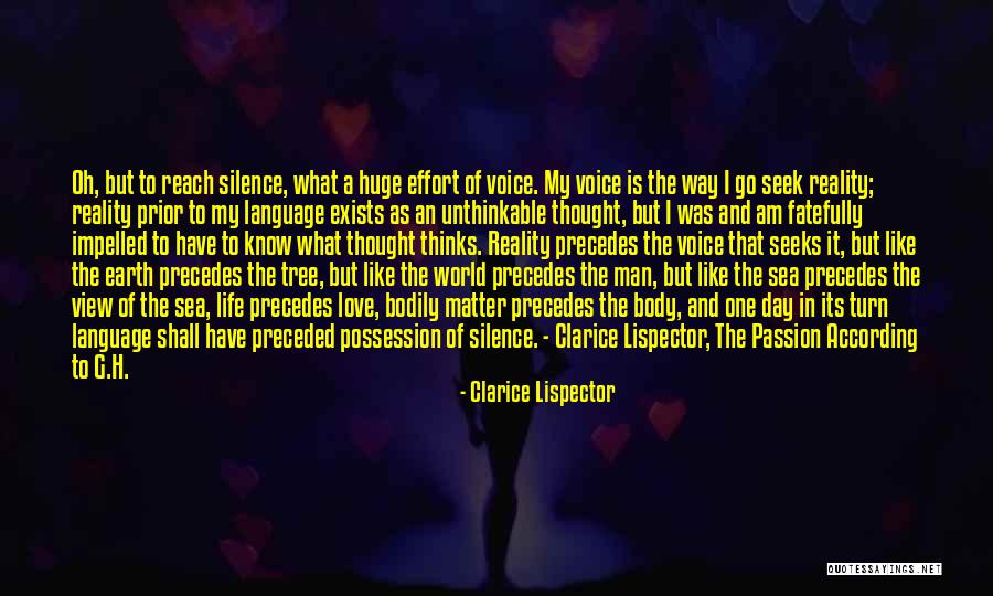 Body Language Love Quotes By Clarice Lispector