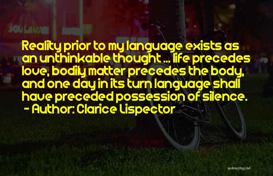 Body Language Love Quotes By Clarice Lispector