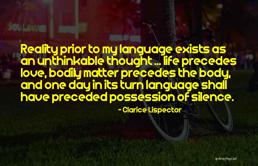 Body Language Quotes By Clarice Lispector