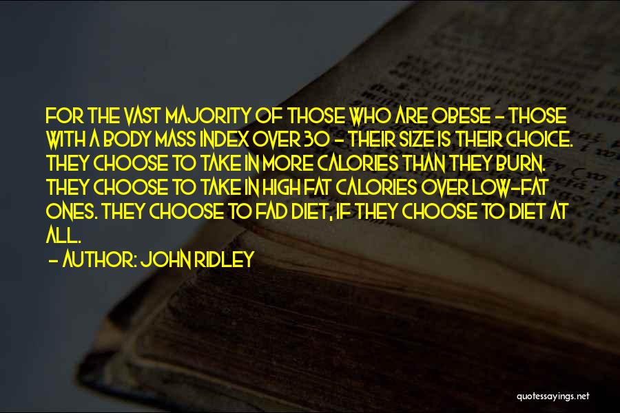 Body Mass Index Quotes By John Ridley