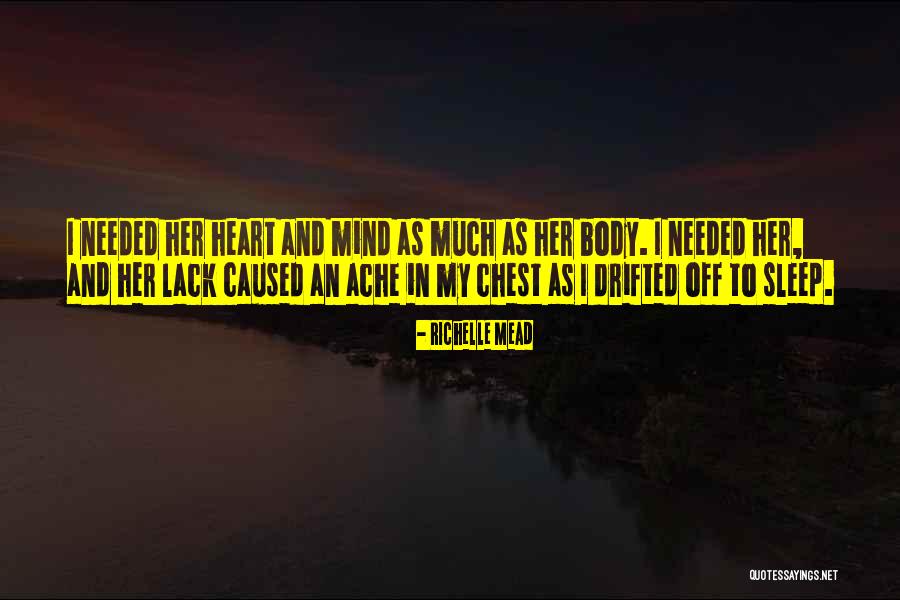 Body Mind Quotes By Richelle Mead Body Mind Quotes By Richelle Mead