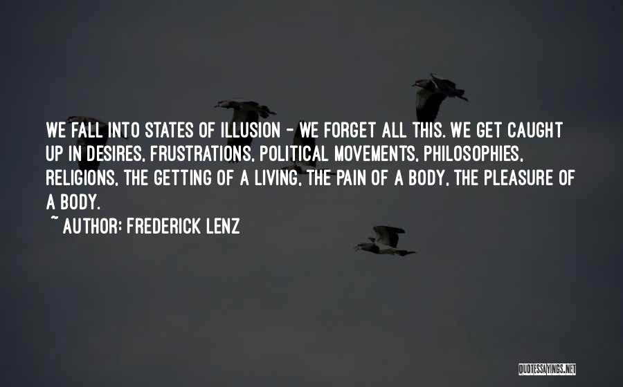 Body Movements Quotes By Frederick Lenz