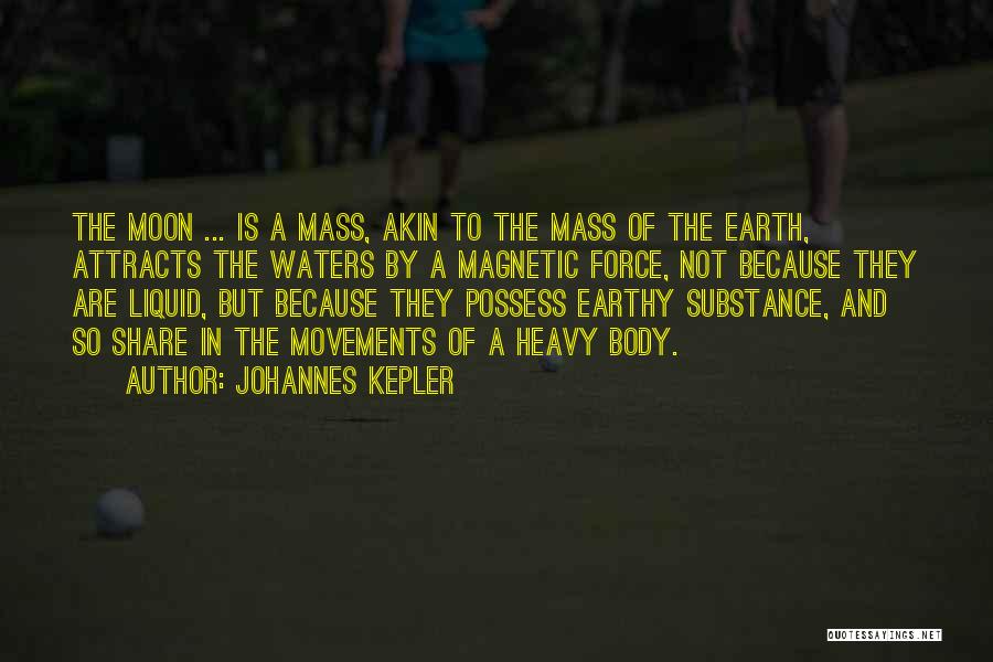 Body Movements Quotes By Johannes Kepler