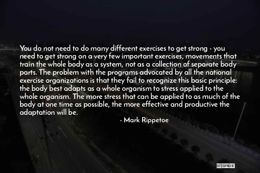 Body Movements Quotes By Mark Rippetoe