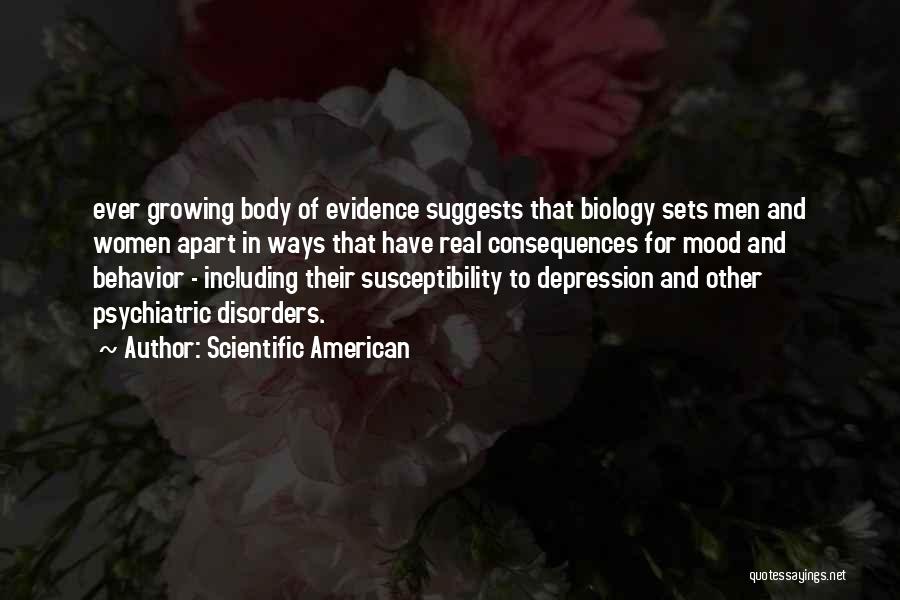 Body Of Evidence Quotes By Scientific American