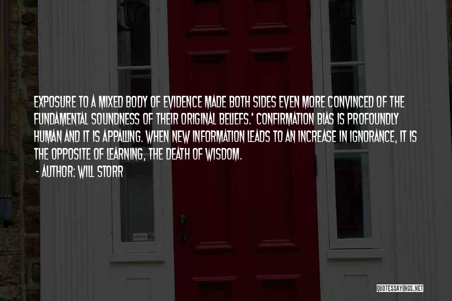 Body Of Evidence Quotes By Will Storr