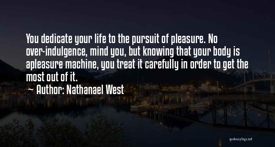 Body Over Mind Quotes By Nathanael West