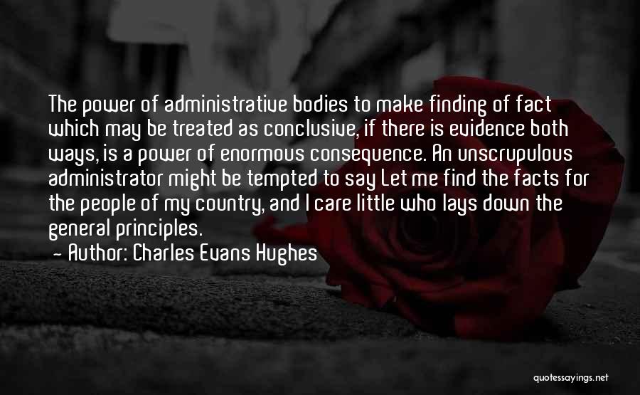 Body Power Quotes By Charles Evans Hughes