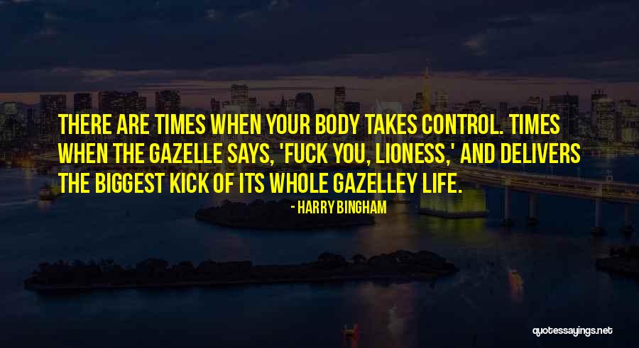 Body Power Quotes By Harry Bingham