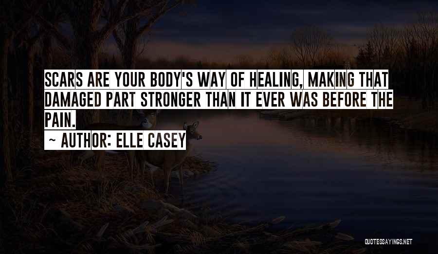 Body Scars Quotes By Elle Casey