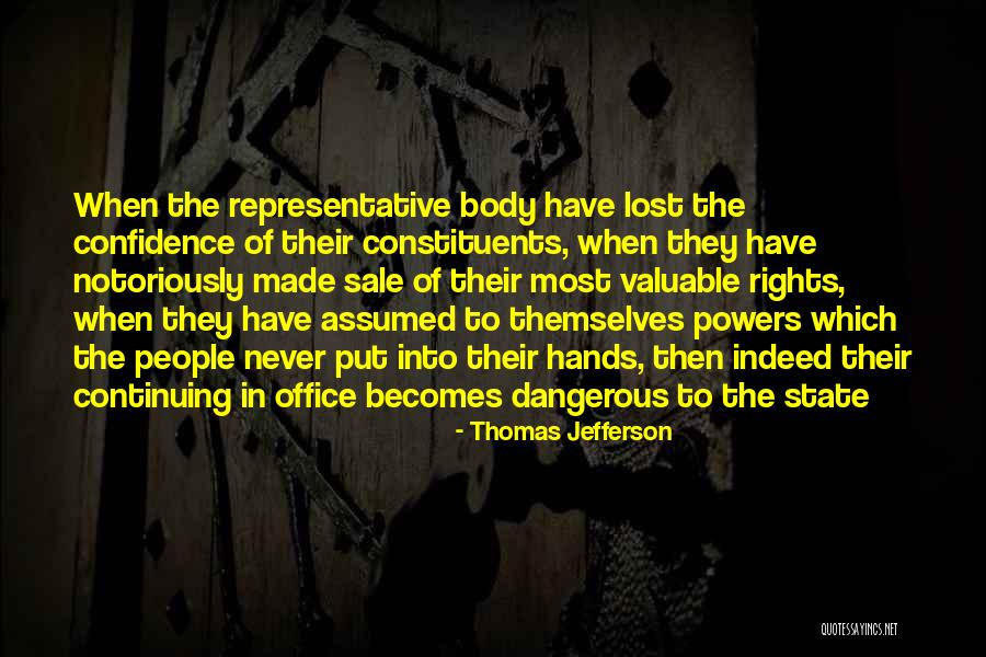Body Self Confidence Quotes By Thomas Jefferson Body Self Confidence Quotes By Thomas Jefferson