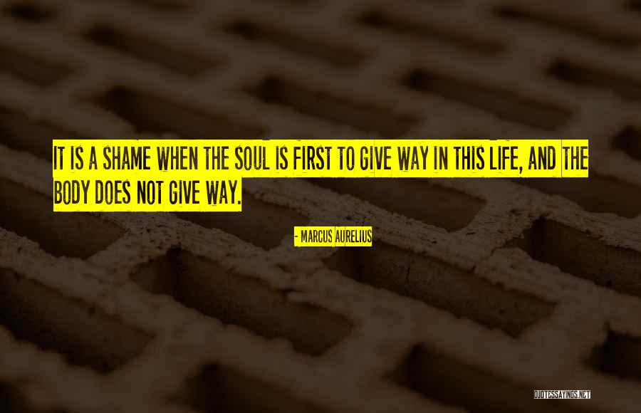 Body Shame Quotes By Marcus Aurelius Body Shame Quotes By Marcus Aurelius