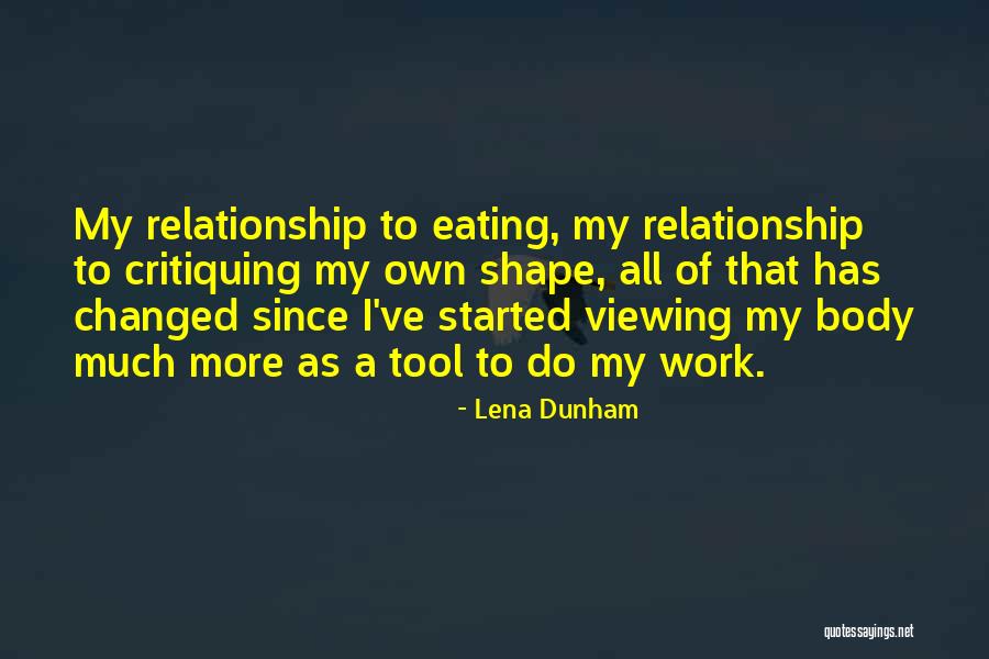 Body Shapes Quotes By Lena Dunham