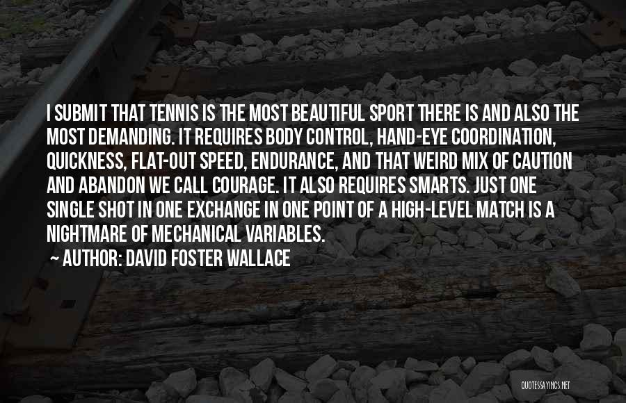 Body Shot Quotes By David Foster Wallace