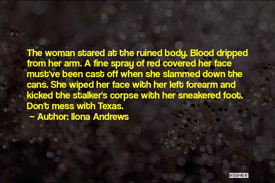 Body Spray Quotes By Ilona Andrews