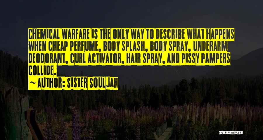 Body Spray Quotes By Sister Souljah