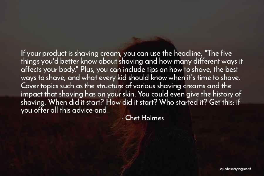 Body Structure Quotes By Chet Holmes Body Structure Quotes By Chet Holmes