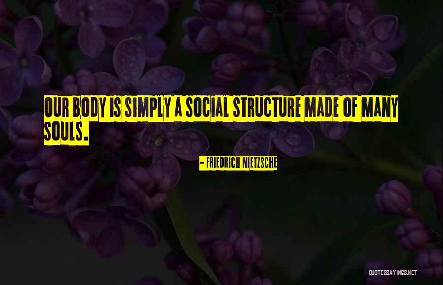 Body Structure Quotes By Friedrich Nietzsche Body Structure Quotes By Friedrich Nietzsche
