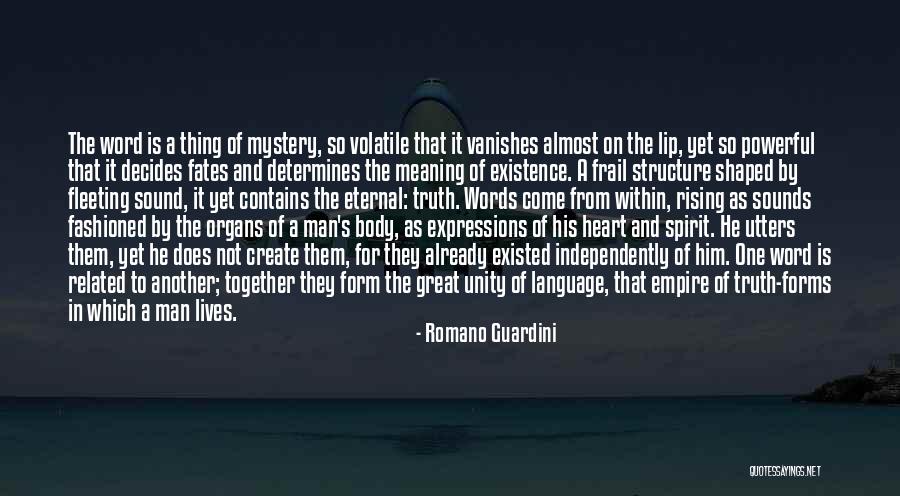 Body Structure Quotes By Romano Guardini Body Structure Quotes By Romano Guardini
