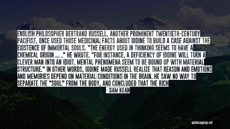 Body Structure Quotes By Sam Kean Body Structure Quotes By Sam Kean