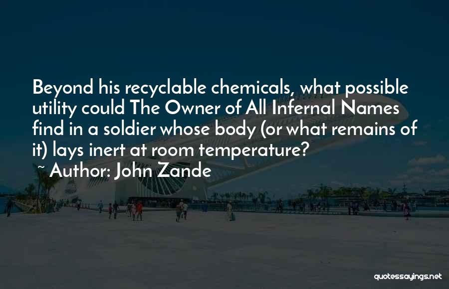 Body Temperature Quotes By John Zande