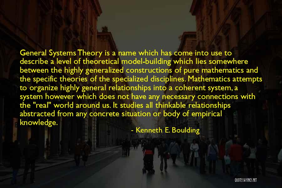 Body Theory Quotes By Kenneth E. Boulding Body Theory Quotes By Kenneth E. Boulding