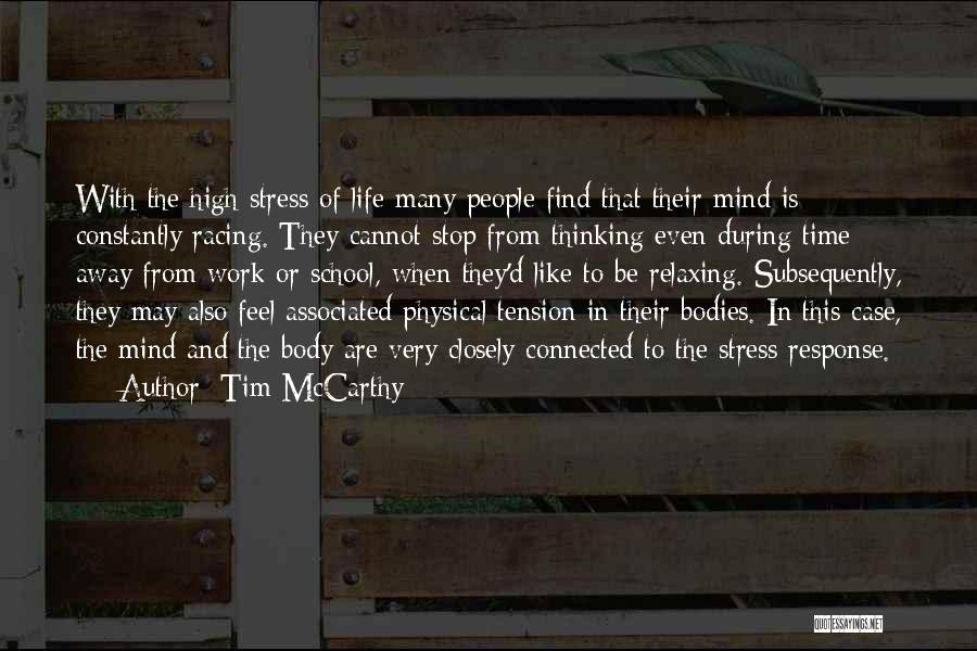 Body Work Quotes By Tim McCarthy