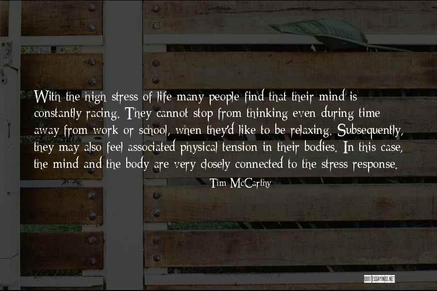 Body Work Quotes By Tim McCarthy