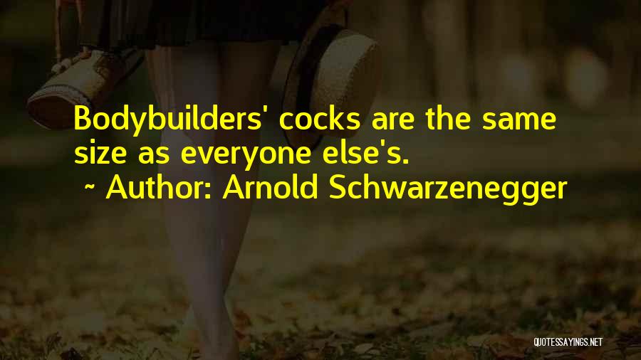 Bodybuilders Quotes By Arnold Schwarzenegger