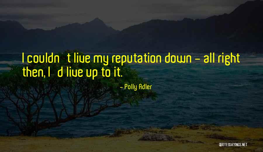 Boehm Quotes By Polly Adler Boehm Quotes By Polly Adler