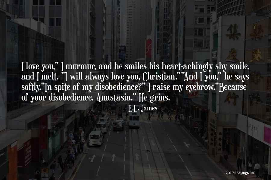 Boekelheide Rearrangement Quotes By E.L. James Boekelheide Rearrangement Quotes By E.L. James