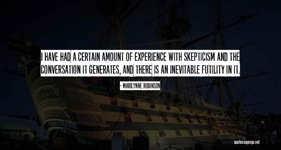 Boergeit Quotes By Marilynne Robinson